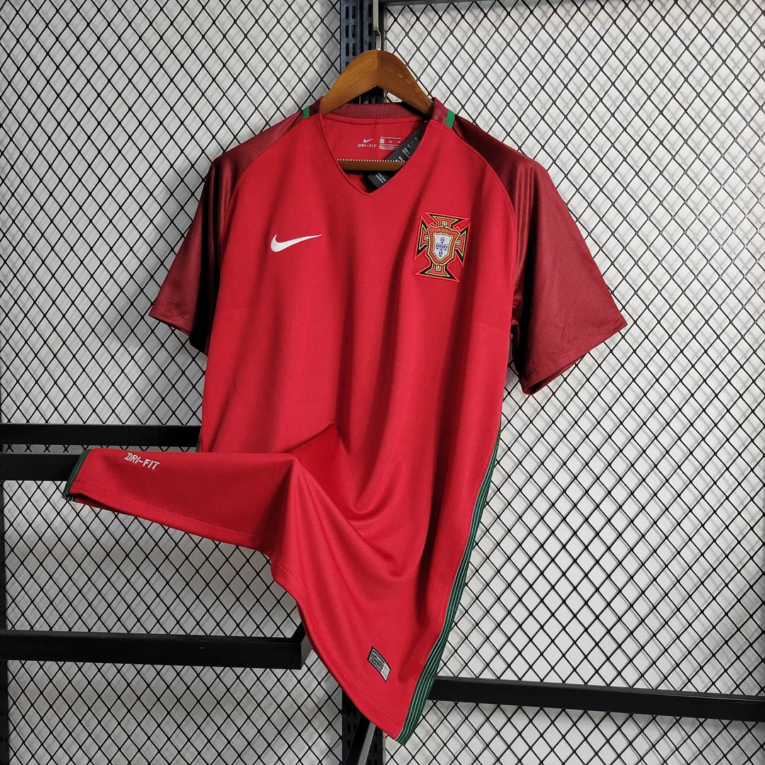 2016 Retro Portugal Away Football Shirt