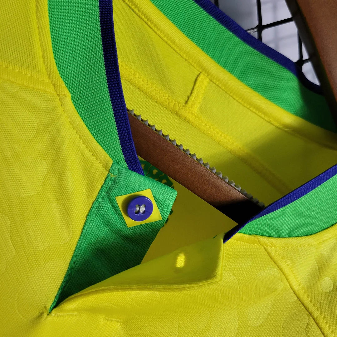 2022 Brazil Home Football Shirt