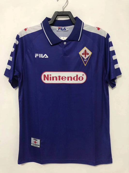 1998/1999 Retro Fiorentina Home Football Shirt