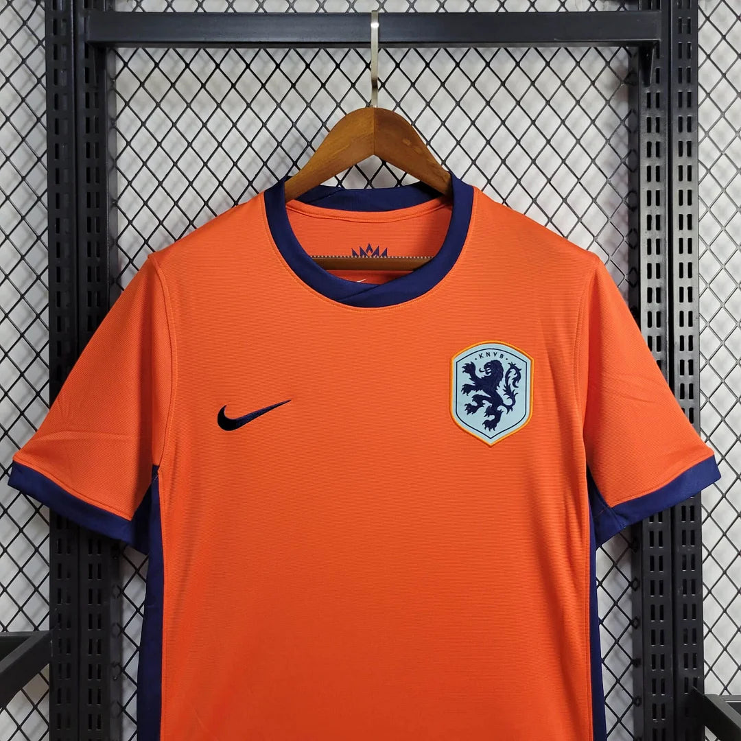 2024 Netherlands Home Football Shirt