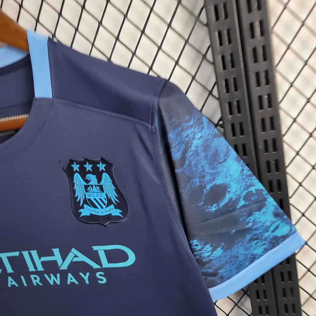 2015/2016 Retro Manchester City Away Football Shirt