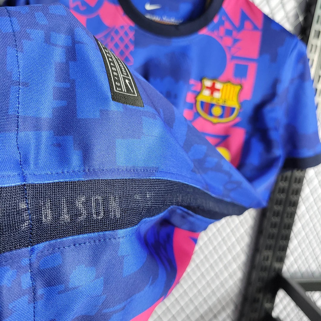 2021/2022 Barcelona Third Away Football Shirt