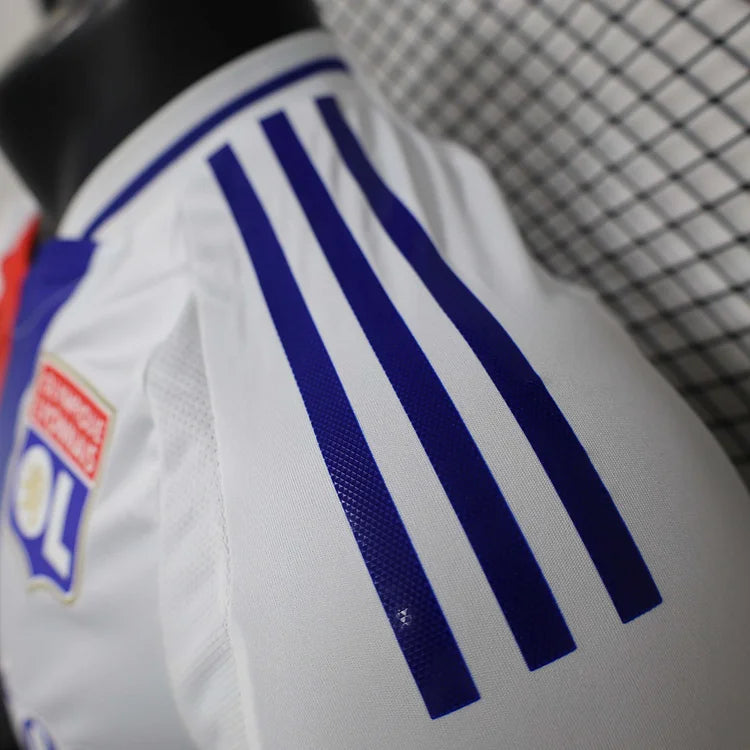 2024/2025 Player Version Lyon Home Football Shirt