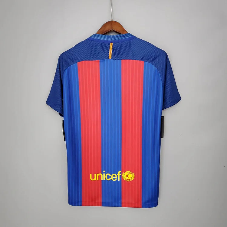 2016/2017 Retro Barcelona Fußballtrikot Heim