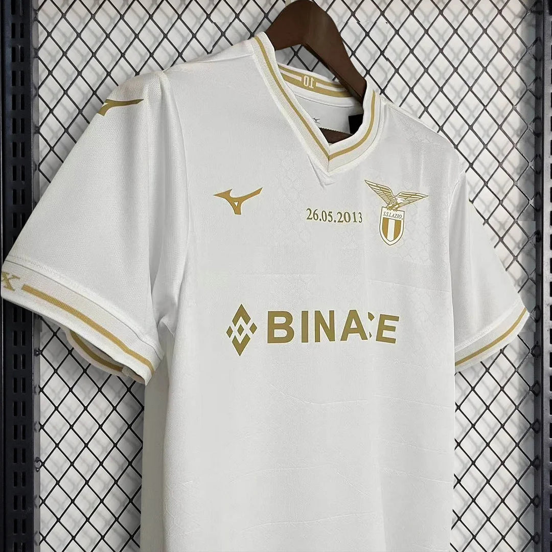 2022/2023 Lazio 10th Anniversary Edition Weißes Fußballtrikot