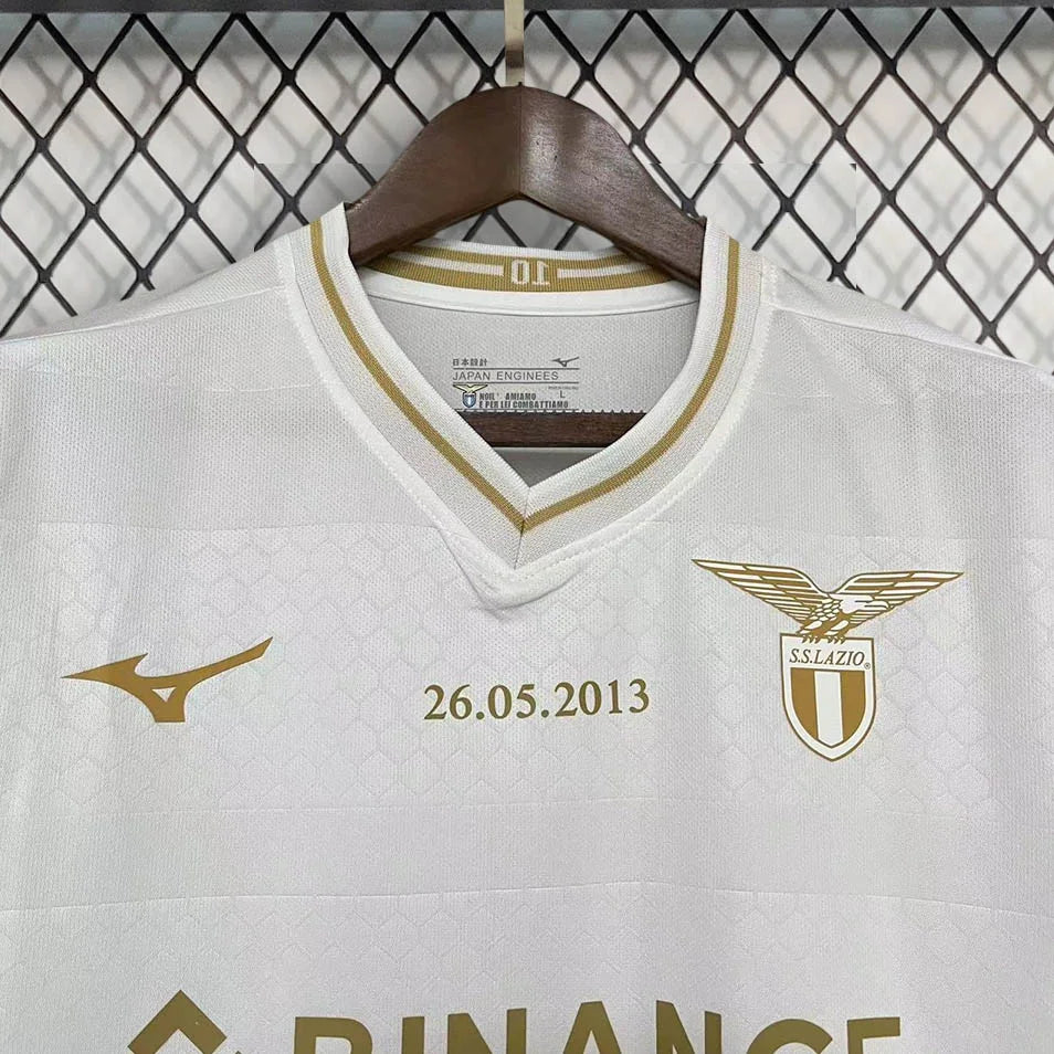 2022/2023 Lazio 10th Anniversary Edition Weißes Fußballtrikot