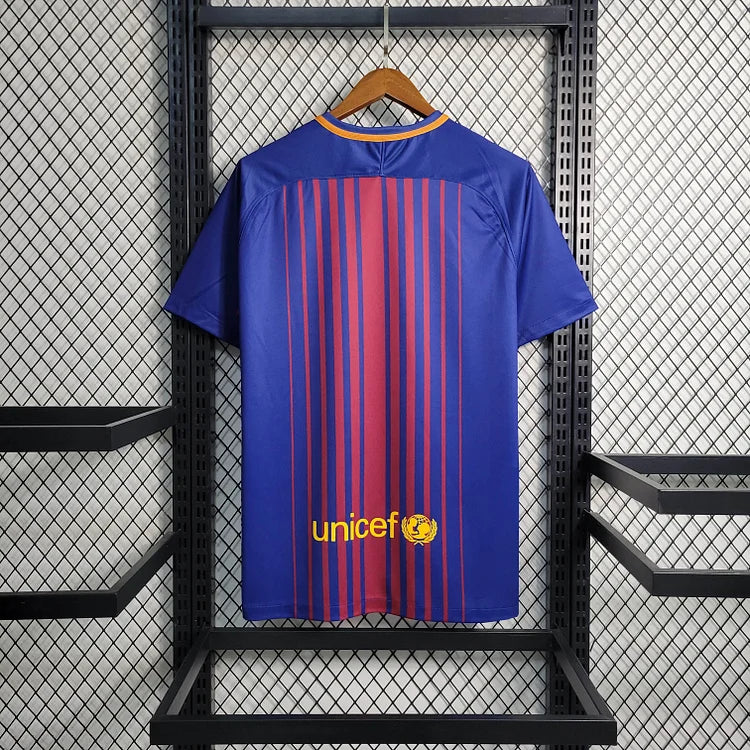 2017/2018 Retro Barcelona Heimtrikot